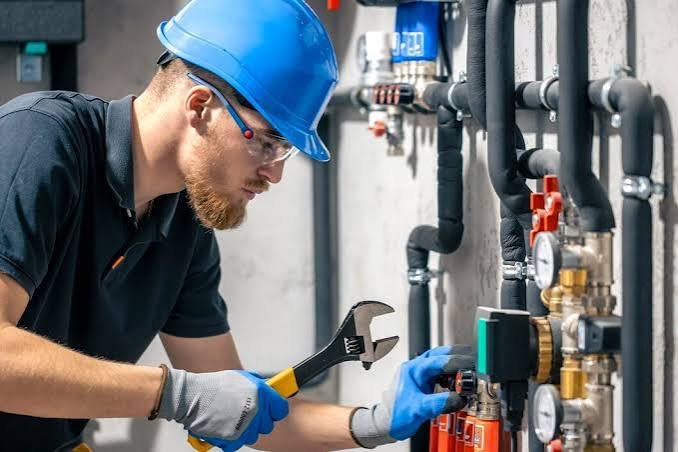 Professional plumber